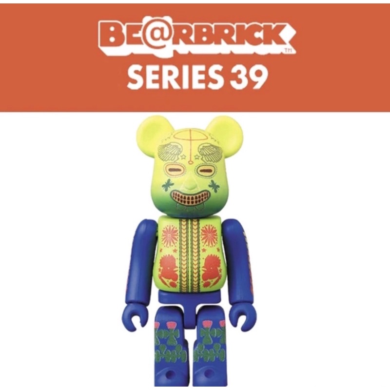 BE@RBRICK 庫柏力克熊 39代 100% 藝術家 ED PASCHKE