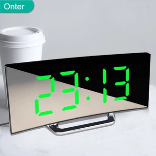 Led 數字智能鬧鐘手錶表電子桌面時鐘 USB 喚醒時鐘帶投影時間貪睡