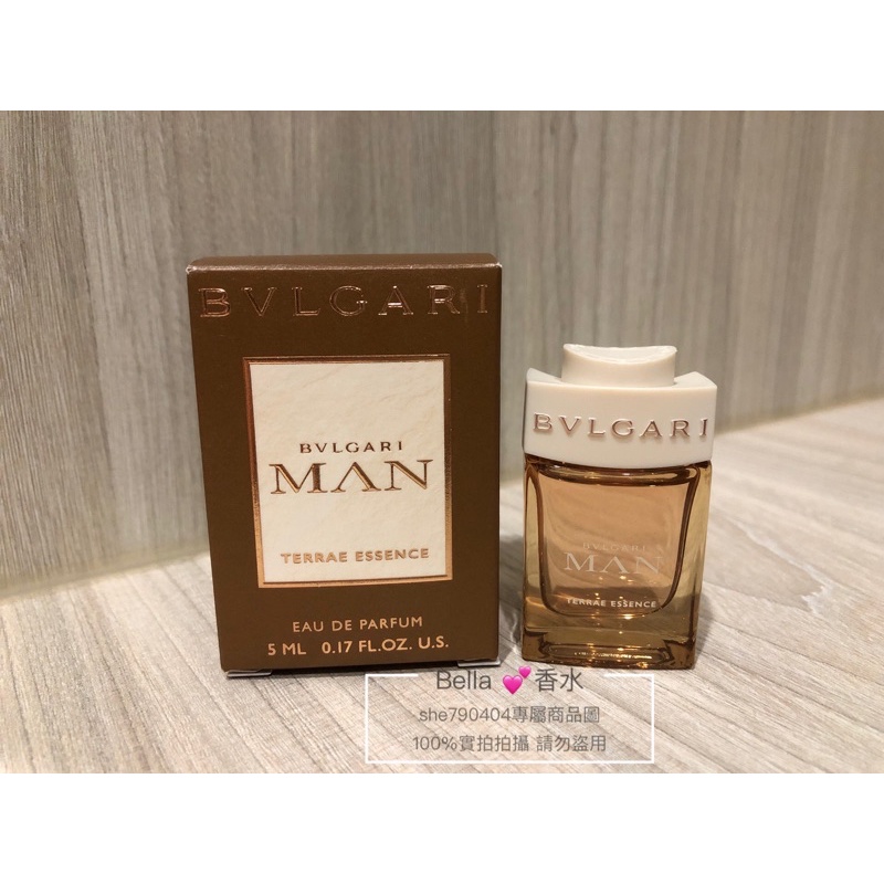 Bvlgari寶格麗 溫煦之地男性淡香精5ml/沾式小香水 Man Terrae Essence