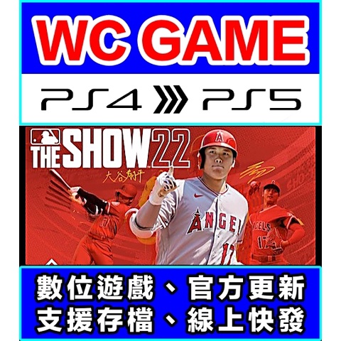 【WC電玩】PS5 PS4 MLB 22 21 The Show 英文（認證版）下載 數位版