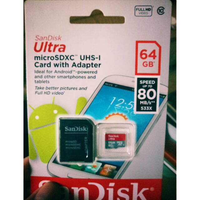 SanDisk 64GB MICROSD