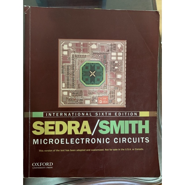 電子學 Microelectronic Circuits  SEDRA/SMITH第6版