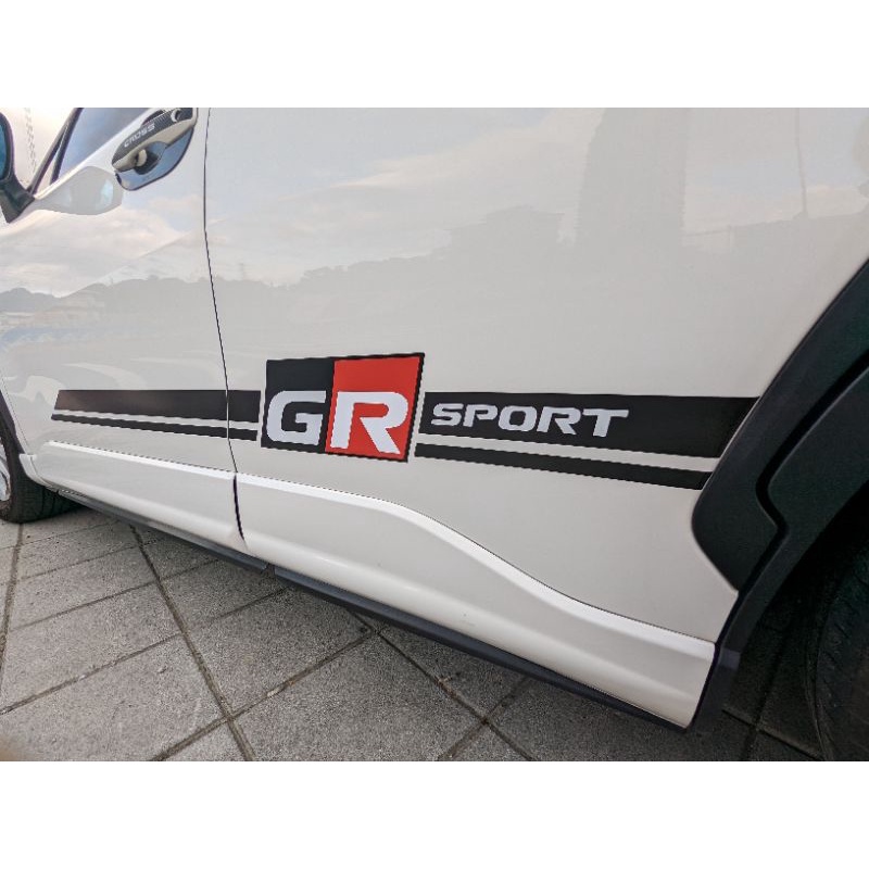 （點精品）Corolla CROSS 專屬 GR Sport 車身貼 車身彩貼 腰線彩貼 線條 車側 車身彩貼