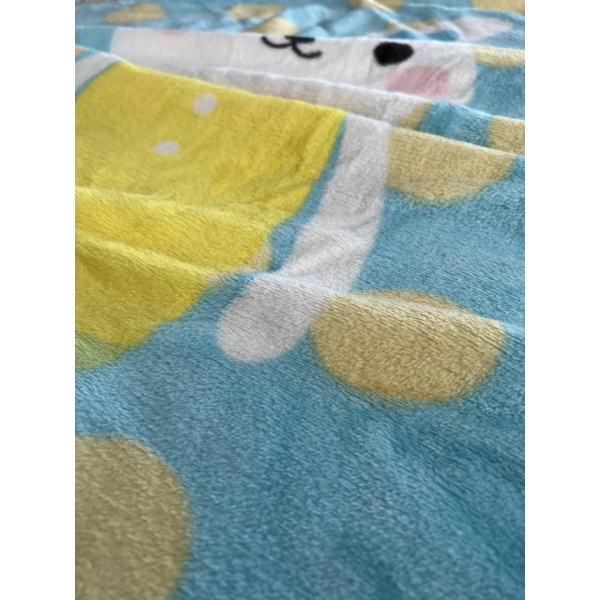 全新【法蘭絨輕薄毛毯】午睡毯·輕毛毯·法蘭絨毯｜兔兔/熊熊