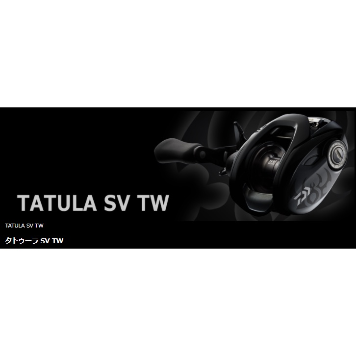 💢 桃園東區釣具【 DAIWA 20年 TATULA SV TW SV蜘蛛 小烏龜】