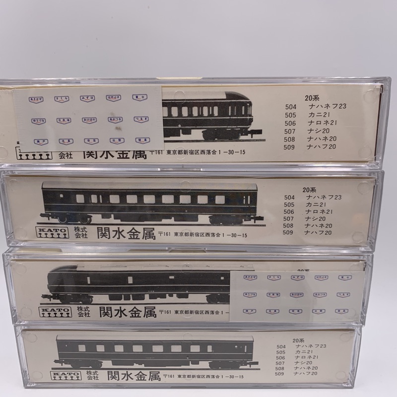 Kato N Gauge 504 509 舊型客車6輛 蝦皮購物