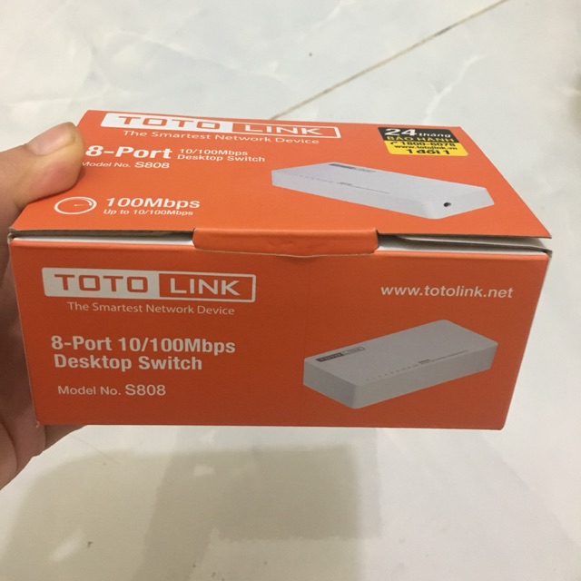 Totolink S808 8口網絡交換機(白色)