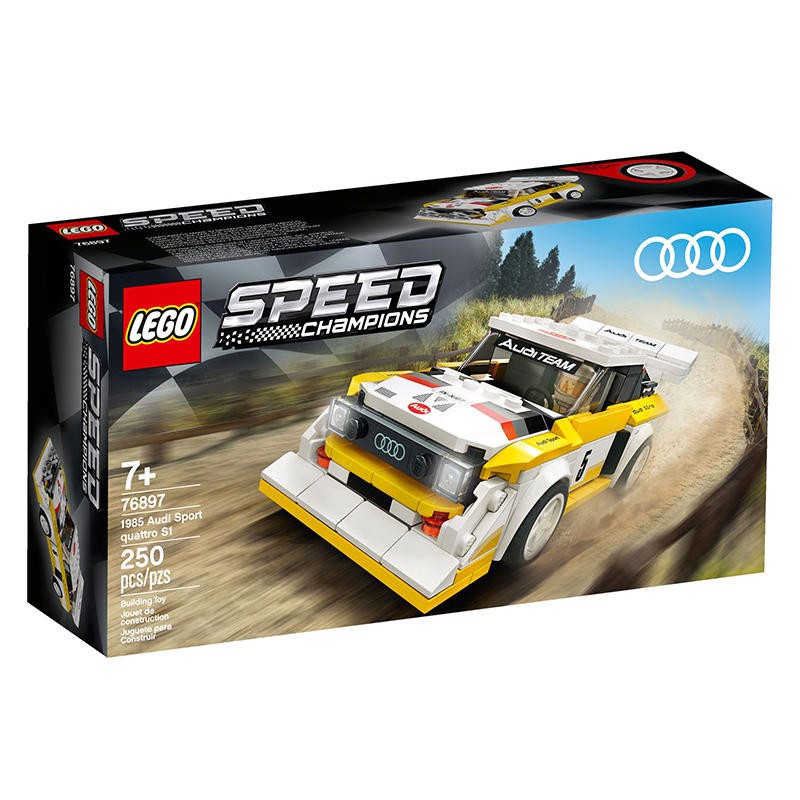 LEGO 樂高　76897 SPEED系列 奧迪 Audi Sport Quattro S1　全新未拆