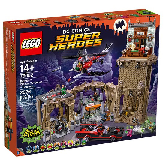 ［想樂］全新 樂高 Lego 76052 超級英雄 蝙蝠洞 Batman Batcave