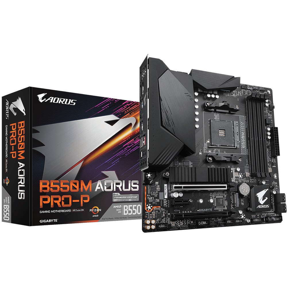 (已售完)技嘉 B550M AORUS PRO-P 主機板 全新未拆 (適用3060 3070 3080 3090系列顯