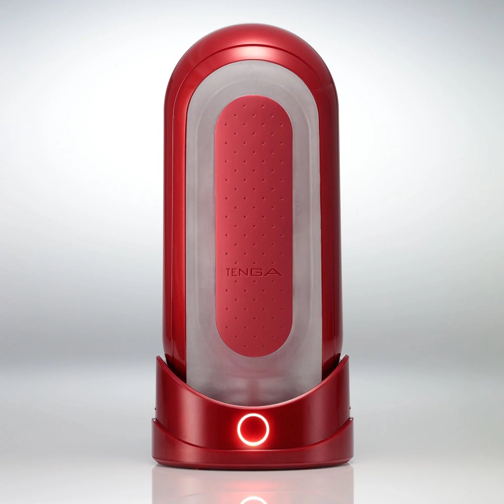 日本TENGA FLIP 0 (ZERO) [RED &amp; WARMER SET/熱情紅&amp;暖杯器