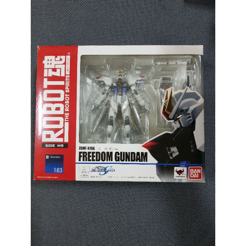 二手 robot魂 183 自由鋼彈 ZGMF-X10A FREEDOM GUNDAN 鋼彈SEED