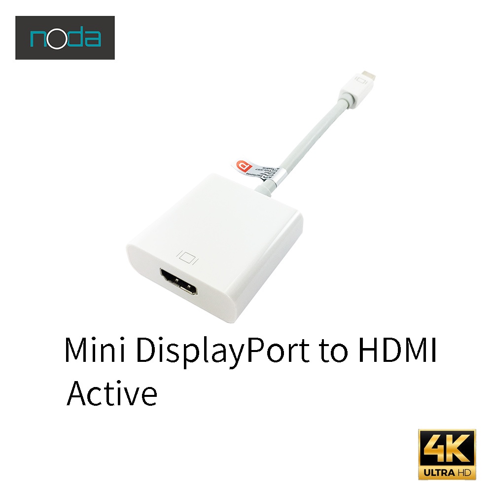noda mini Displayport to HDMI 影音轉接線 主動式 最高支援4K 蝦皮店到店免運