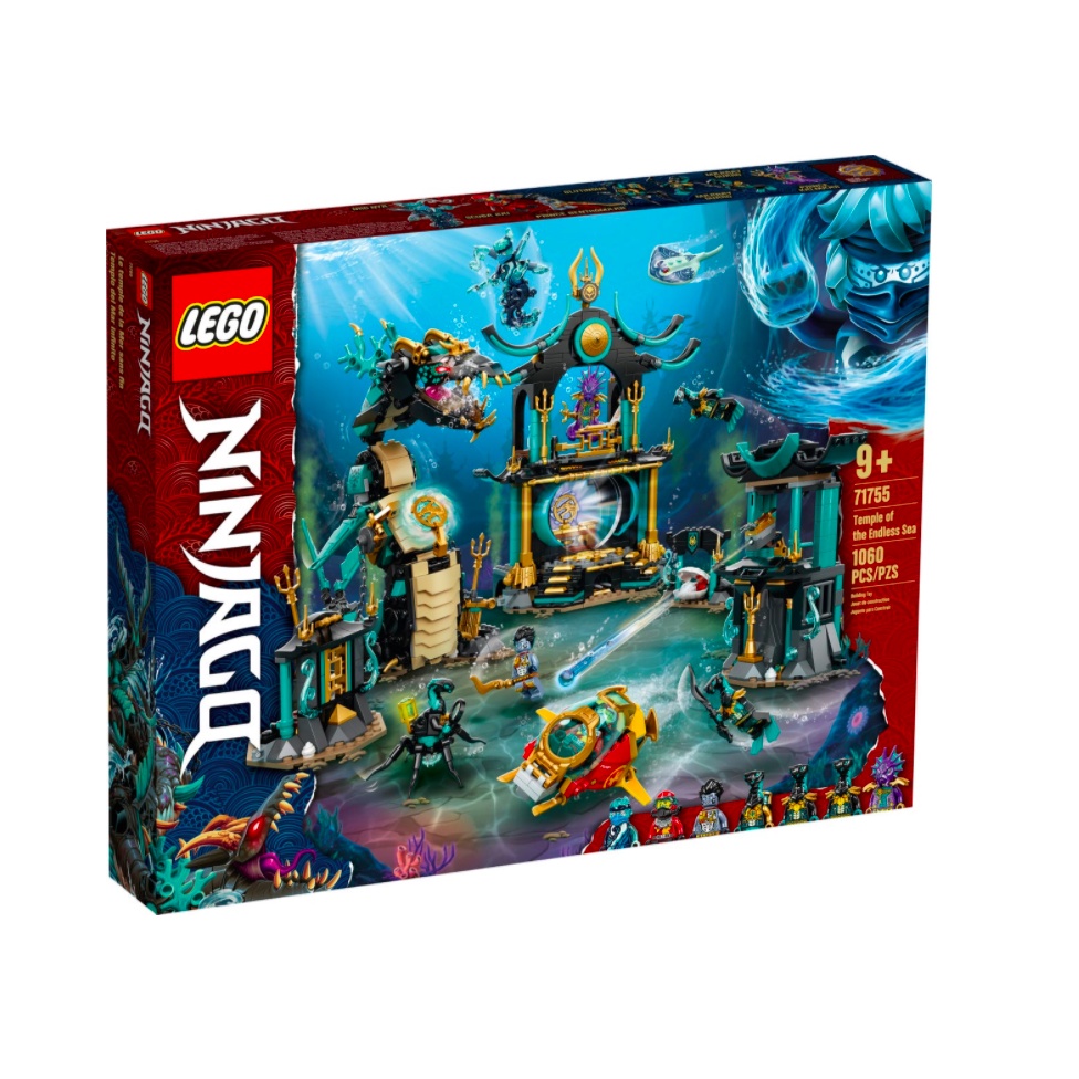 『現貨』LEGO 71755	Ninjago-無盡海神廟     盒組    【蛋樂寶】