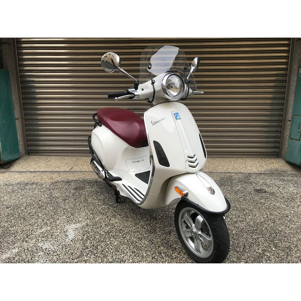 【幽浮二手機車】Vespa 偉士牌 春天 Primavera 125 附上車尾保桿 2016年【999元牽車專案開跑 】