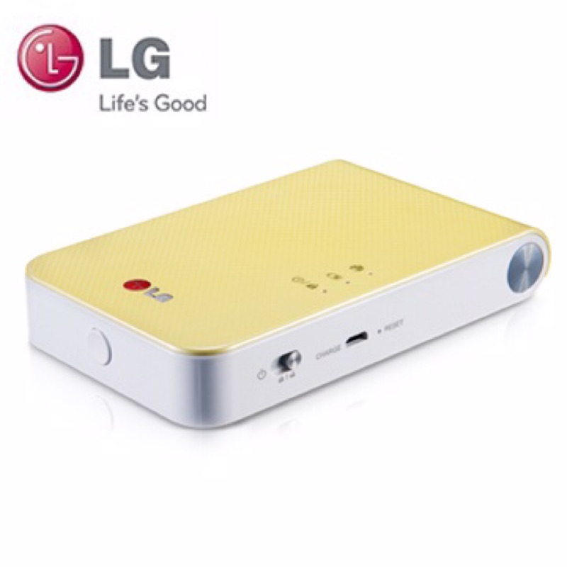 LG Pocket Photo 口袋相印機 淘氣黃 附贈 史迪奇束口袋