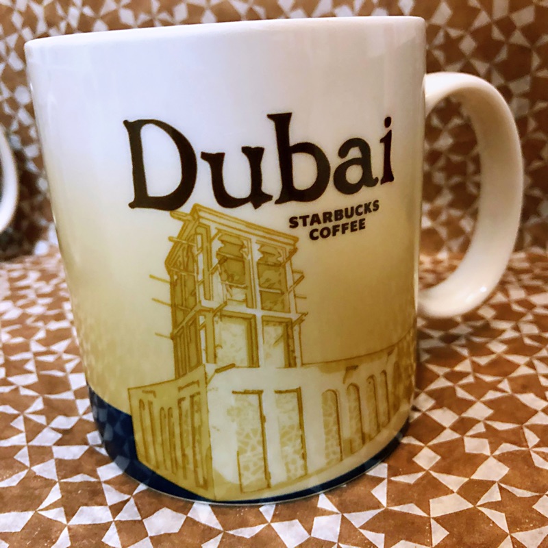 杜拜 Dubai 星巴克 城市杯 馬克杯 地標杯