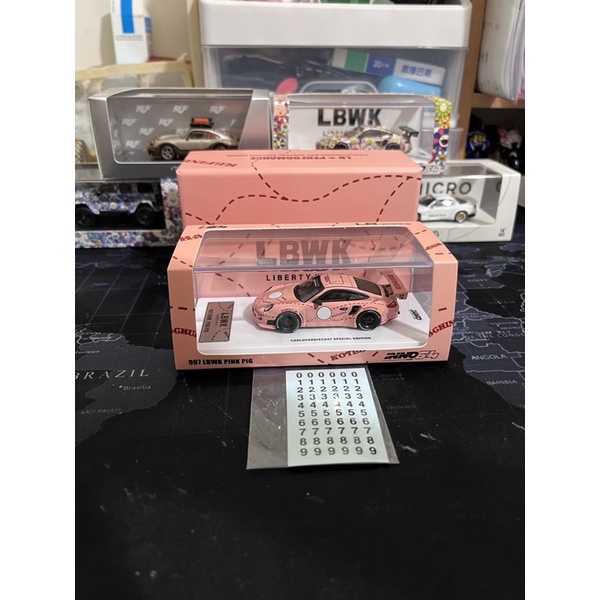 Inno64 リバティーウォーク PORSCHE LBWK PINKPIG Inno64 リバティーウォーク PORSCHE LBWK PINKPIG INNO64 1:64