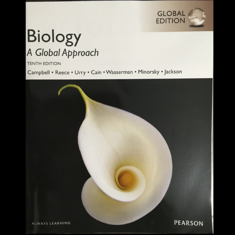 Campbell biology 10th 生物學 普生 普通生物 大學用書
