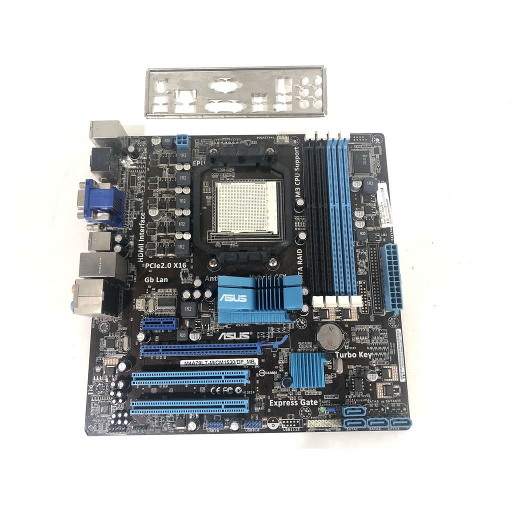 『羅馬資訊』華碩 ASUS M4A78LT-M/CM1530/DP_MB AM3 含擋板