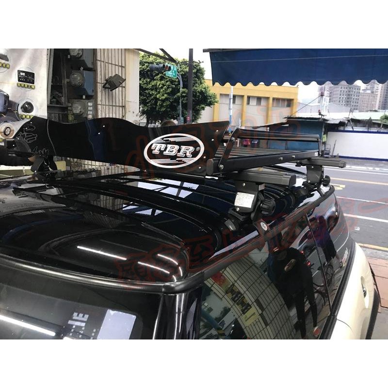 【小鳥的店】TBR 置物籃Mini Cooper S R53行車架(送擾流版 置物網 ) ST12M-96 台製 改裝