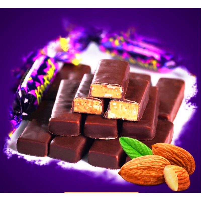 ㊙️試吃價🍬俄羅斯🇷🇺巧克力糖果 KPOKAHT ♥️巧克力太妃糖 紫皮糖喜糖