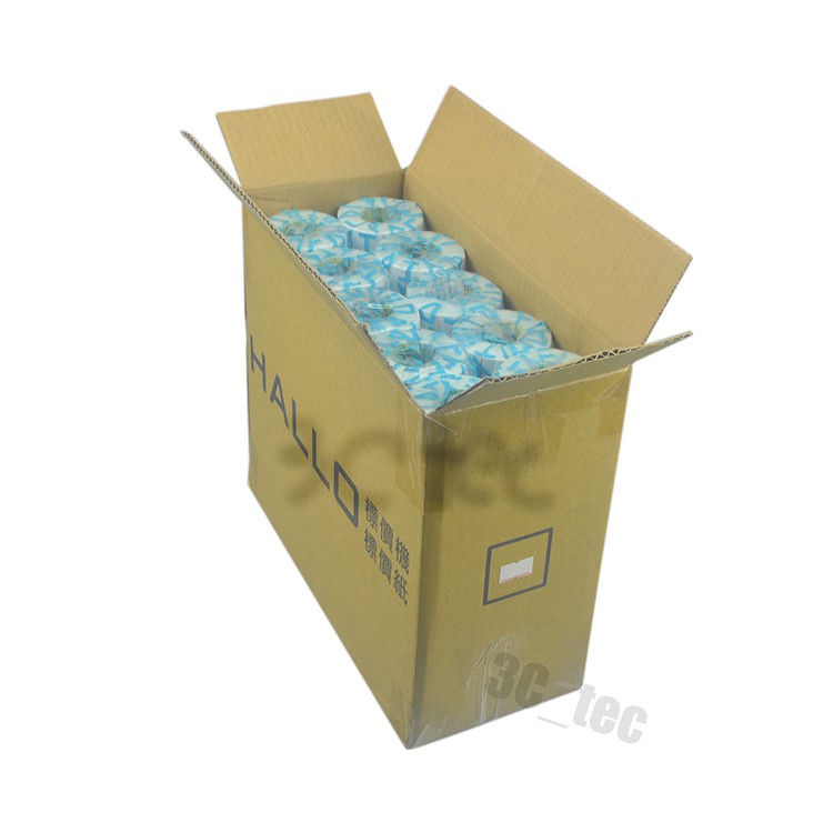 HALLO 標價紙 1箱100捲10袋 專用紙捲 適用標價機 2HG 台灣製造 空白