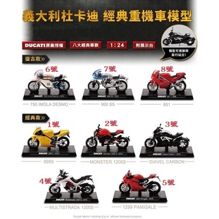 DUCATI 杜卡迪 經典重型機車模型 重機 模型