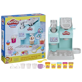 (孩之寶)培樂多 play-doh 廚房系列 繽紛咖啡機遊戲組