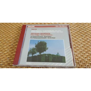 好音悅 Grumiaux 葛羅米歐 Bach 巴赫 巴哈 小提琴協奏曲 雙小提琴協奏曲 Philips 德PMDC版