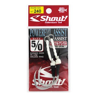 Shout 鐵板鉤 25-PA 日本進口 鐵板路亞 岸拋 船釣 磯釣 超強樣式