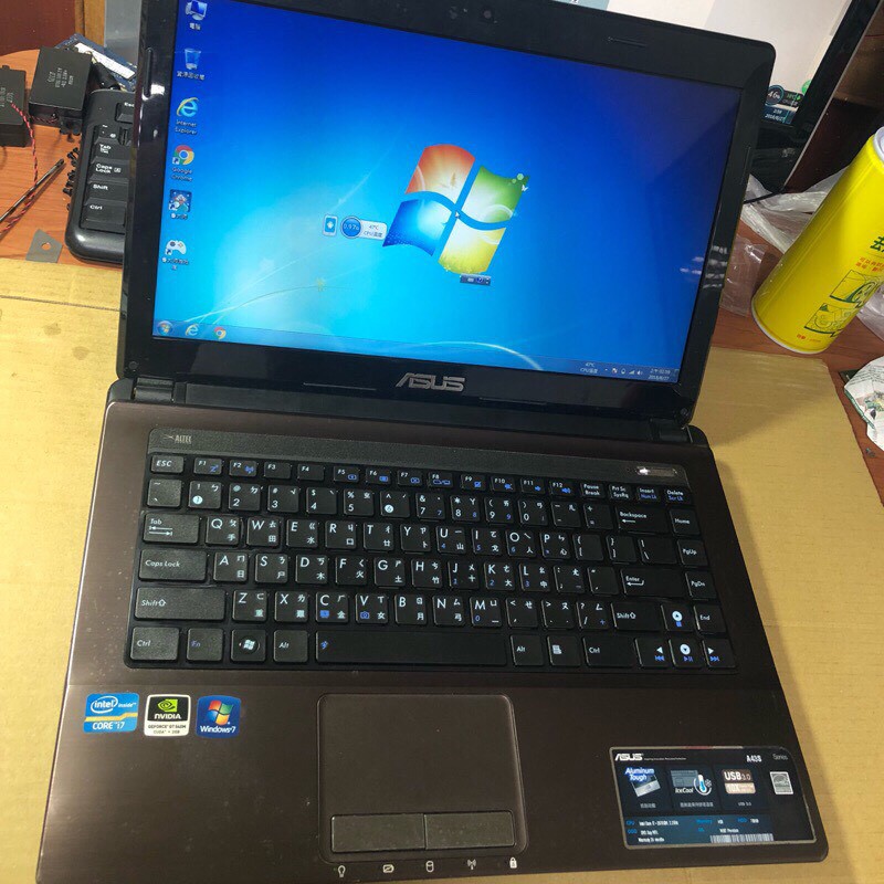 二手 中古 筆電Asus A43S筆電i7/4g/500g/獨顯gt540m 2g高階遊戲