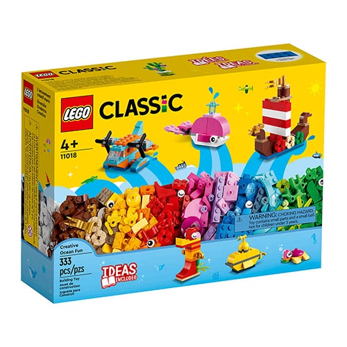 LEGO樂高 LT11018 創意海洋套裝 2022_Classic 基本顆粒系列