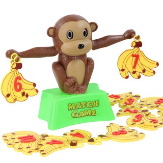 猴子天平←平衡遊戲 益智猴子天平 早教 益智玩具 益智桌遊 猴子數字天平香蕉 天秤 趣味數學