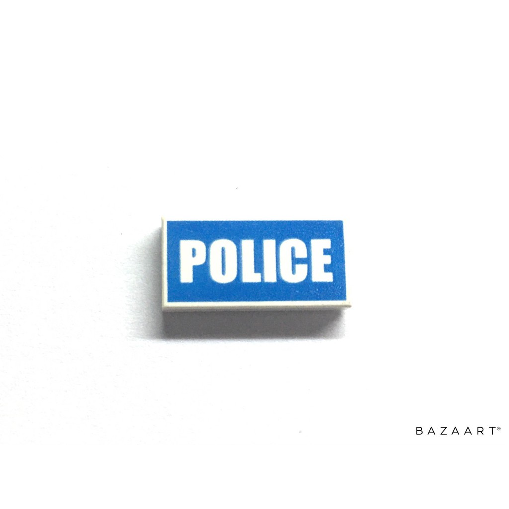二手樂高 LEGO 警察印刷磚 警察 樂高城市 城市系列 印刷磚 請看說明 3069bpb0139
