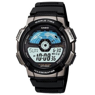 【八度空間】CASIO AE-1100W-1A LCD模擬指標 仿飛機儀表板設計