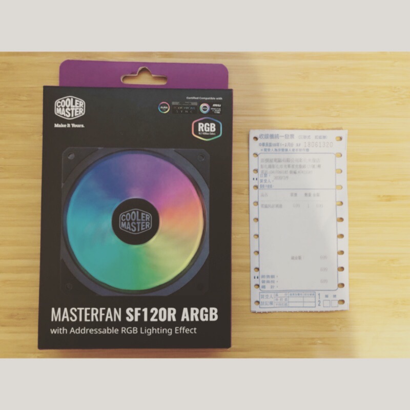 酷碼CoolerMaster MasterFan SF120R ARGB機殼 風扇12公分 可議價
