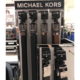🌐《預》🉐黑五特價🉐 Michael Kors MK 男用 真皮雙麵皮帶腰帶