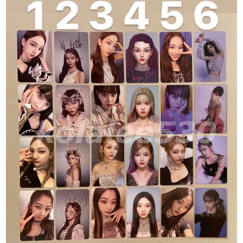 Aespa 迷你一輯 Savage 小卡 Karina Winter Giselle 寧寧