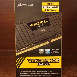 海盜船 Corsair DDR4 2666 64GB 記憶體 · DDR4 2400 64GB 記憶體 RAM記憶體