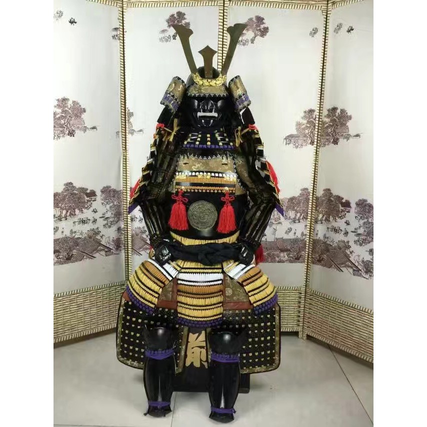 馨馨居家小鋪武士盔甲盔甲真人可穿日本甲胄室町時代宮本武藏大鎧 蝦皮購物
