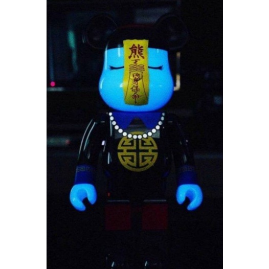 Bearbrick 庫柏力克熊 夜光版 殭屍 400% 全新未拆