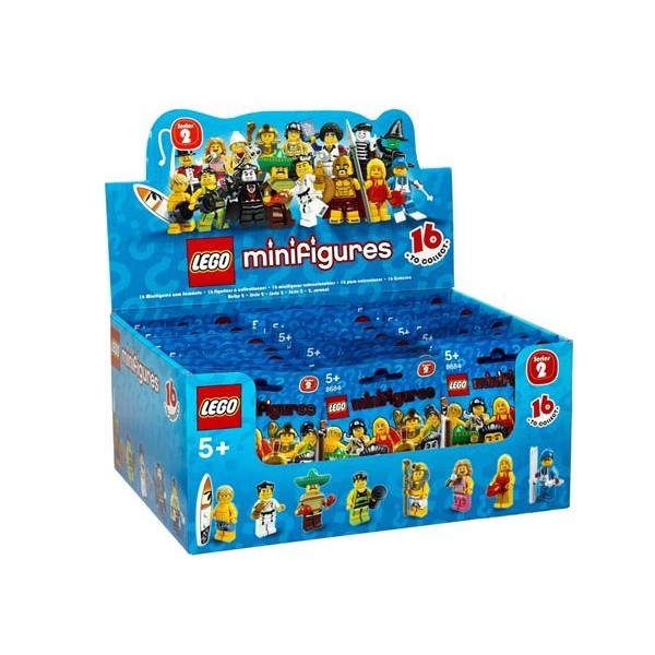 全新樂高 LEGO 8684 第二代人偶包 原箱60包 現貨