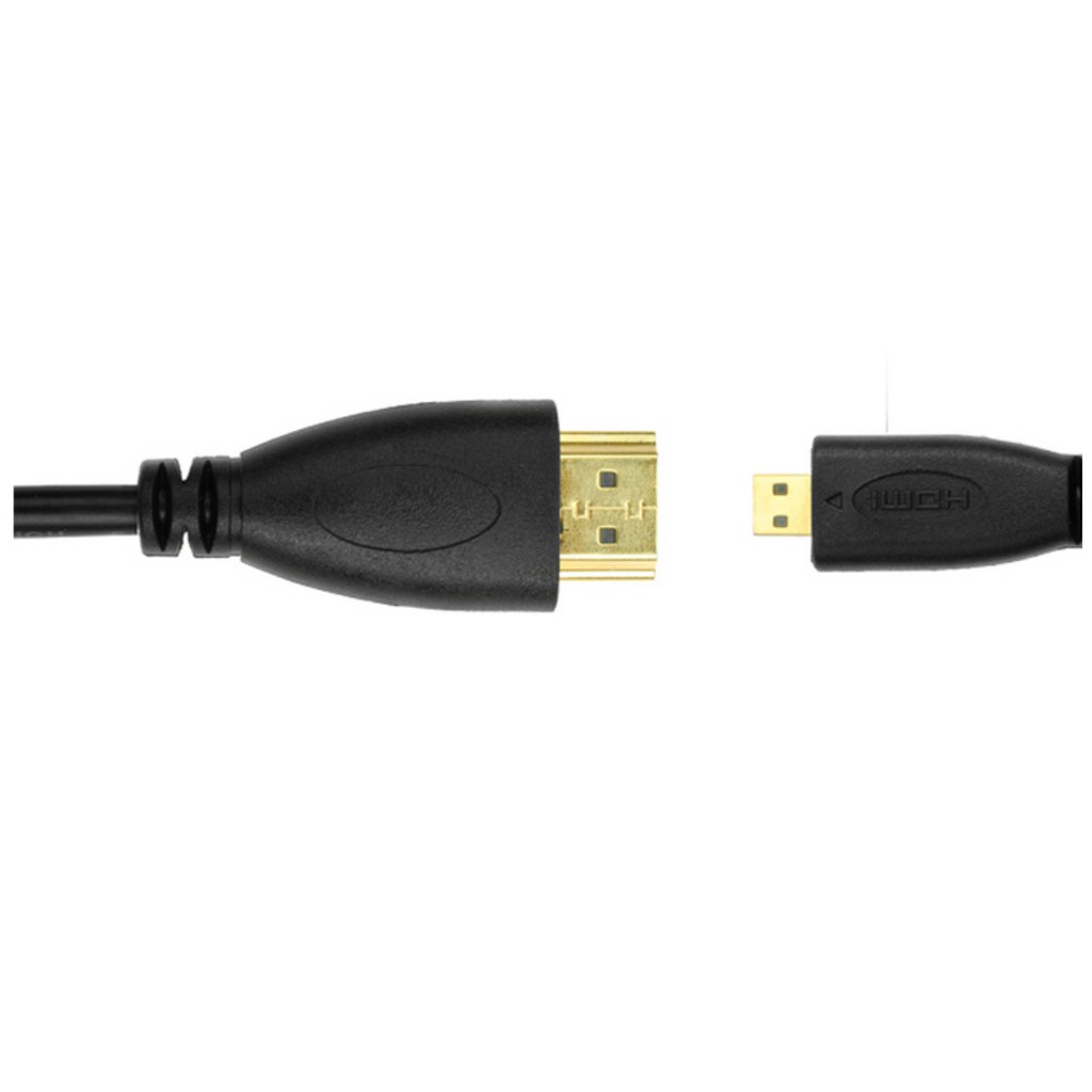 高品質micro HDMI轉HDMI 24K鍍金端子/防塵套 (公對公)訊號線/轉接線/傳輸線 1.5米 1.8米