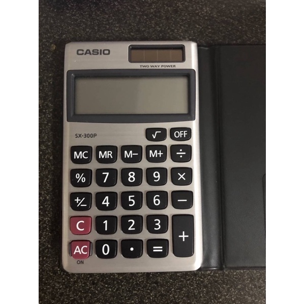 casio卡西歐攜帶型計算機 國家考試用sx-300p ca-03(無外盒）
