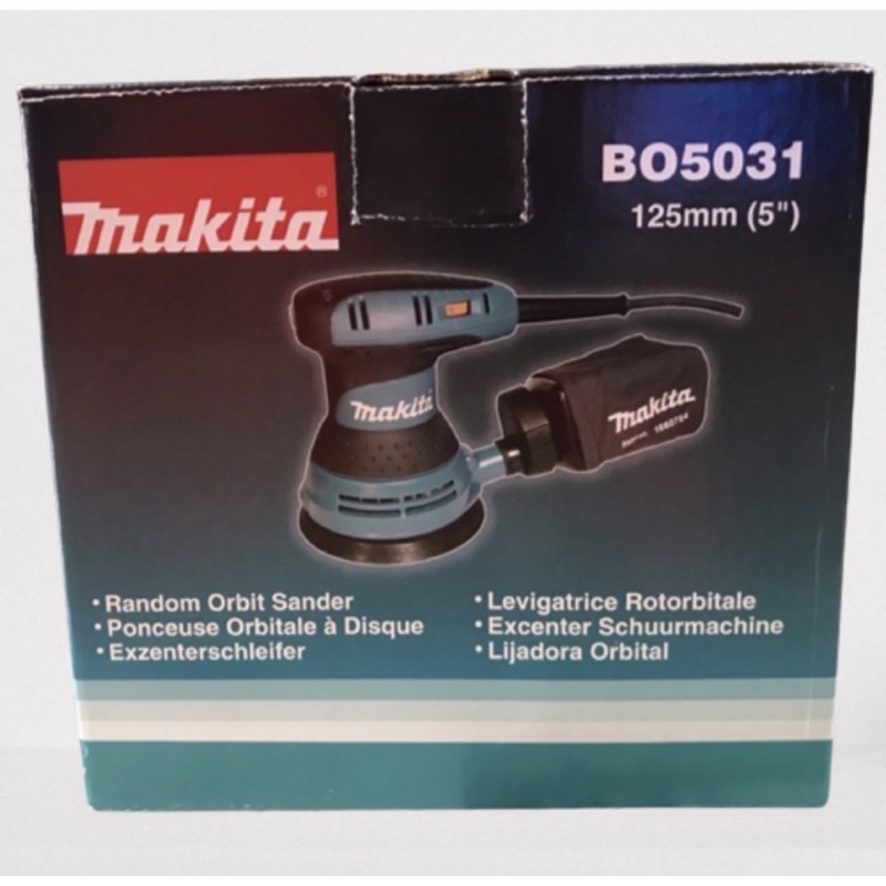 Makita BO5031 美國製 可調速1-5  集塵式 偏心打臘機 拋光  研磨 圓型砂紙機