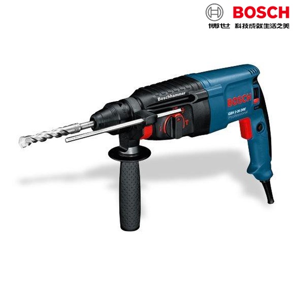 【含稅店】BOSCH博世 GBH 2-26DRE 三用免出力電鑽 四溝免出力鎚鑽 2-26 DRE 附原廠鑽頭x2