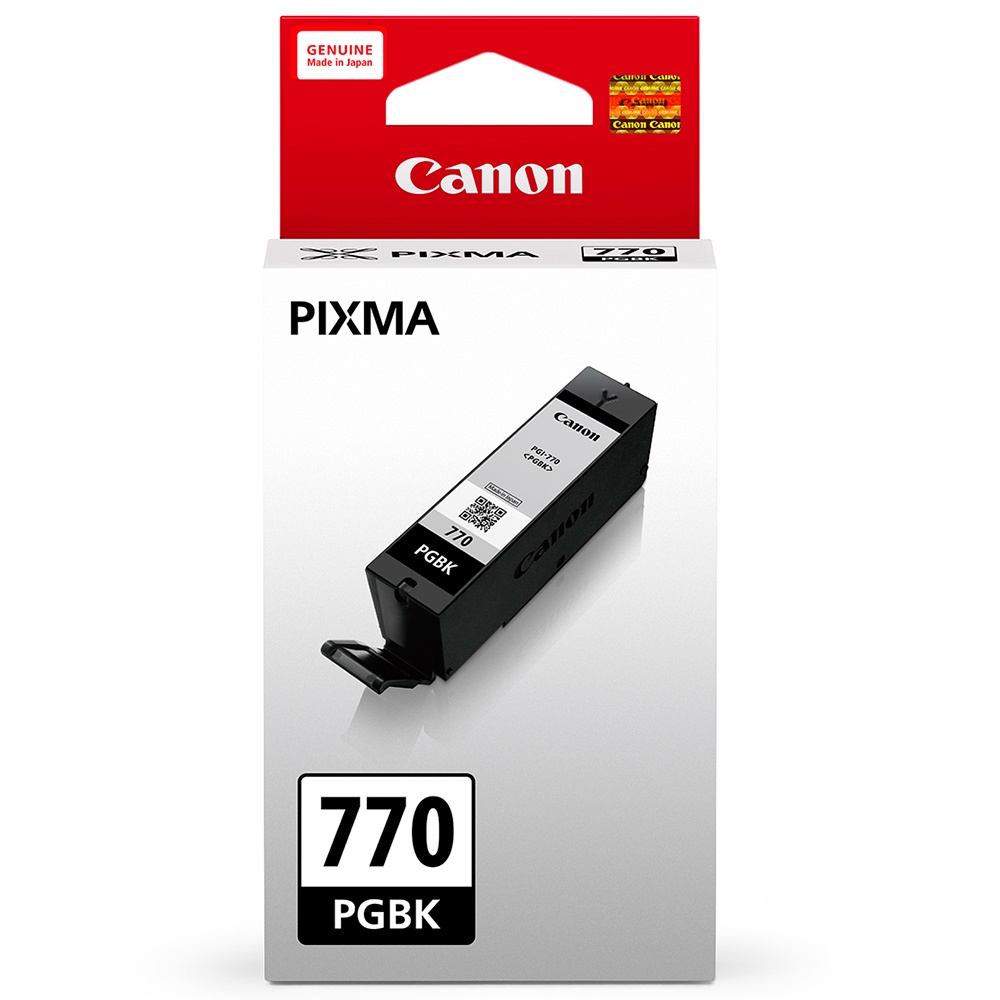 Canon PGI-770BK 原廠黑色墨水匣 廠商直送