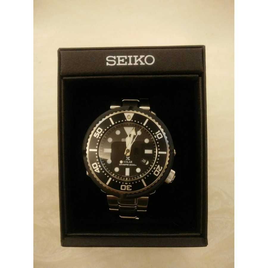 [台南] SEIKO 精工 Prospex SCUBA 鮪魚罐頭太陽能腕錶SBDN021J 公司貨 水鬼