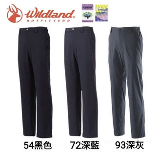 Wildland荒野男彈性抗UV休閒長褲/W1316